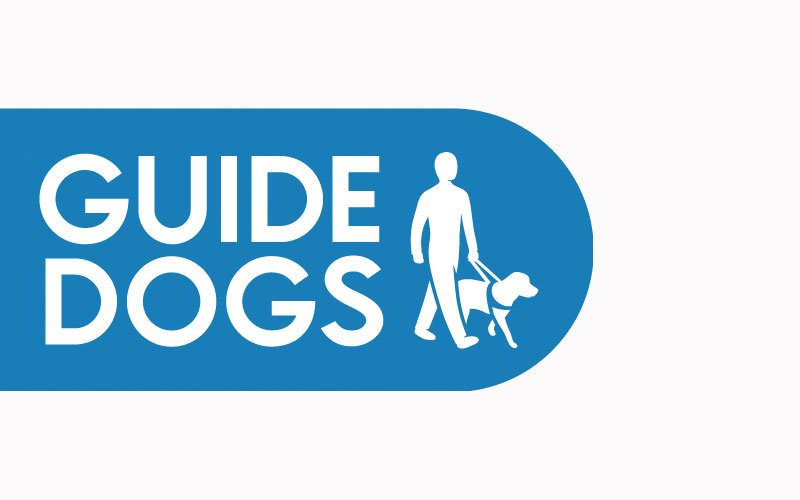 Guide dogs for the blind logo